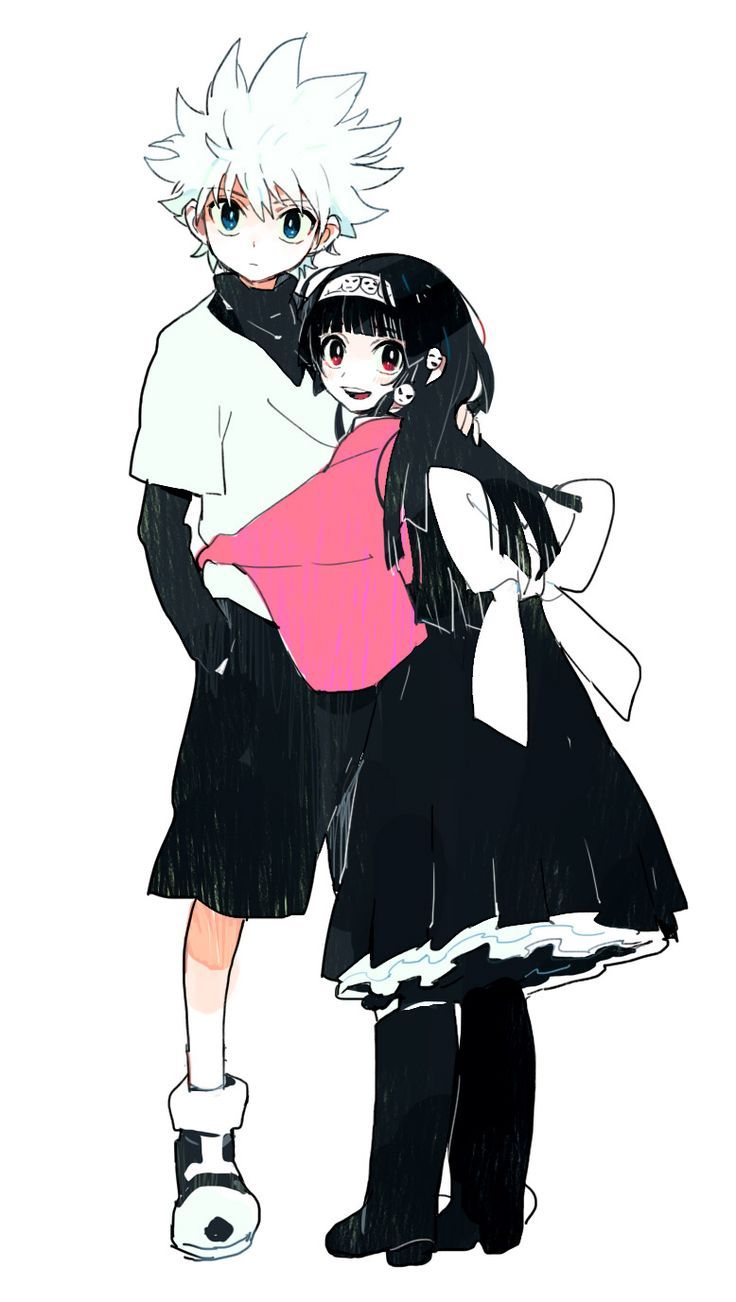 736x1302 Killua zoldyck and alluka zoldyck Hunter x Hunter