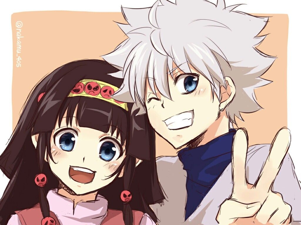 1024x768 Killua and Alluka :D ideas. killua and alluka, alluka and killua, killua and alluka wallpaper