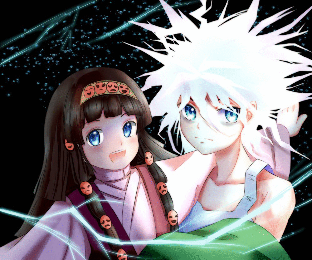 1000x833 alluka and killua on Make a GIF