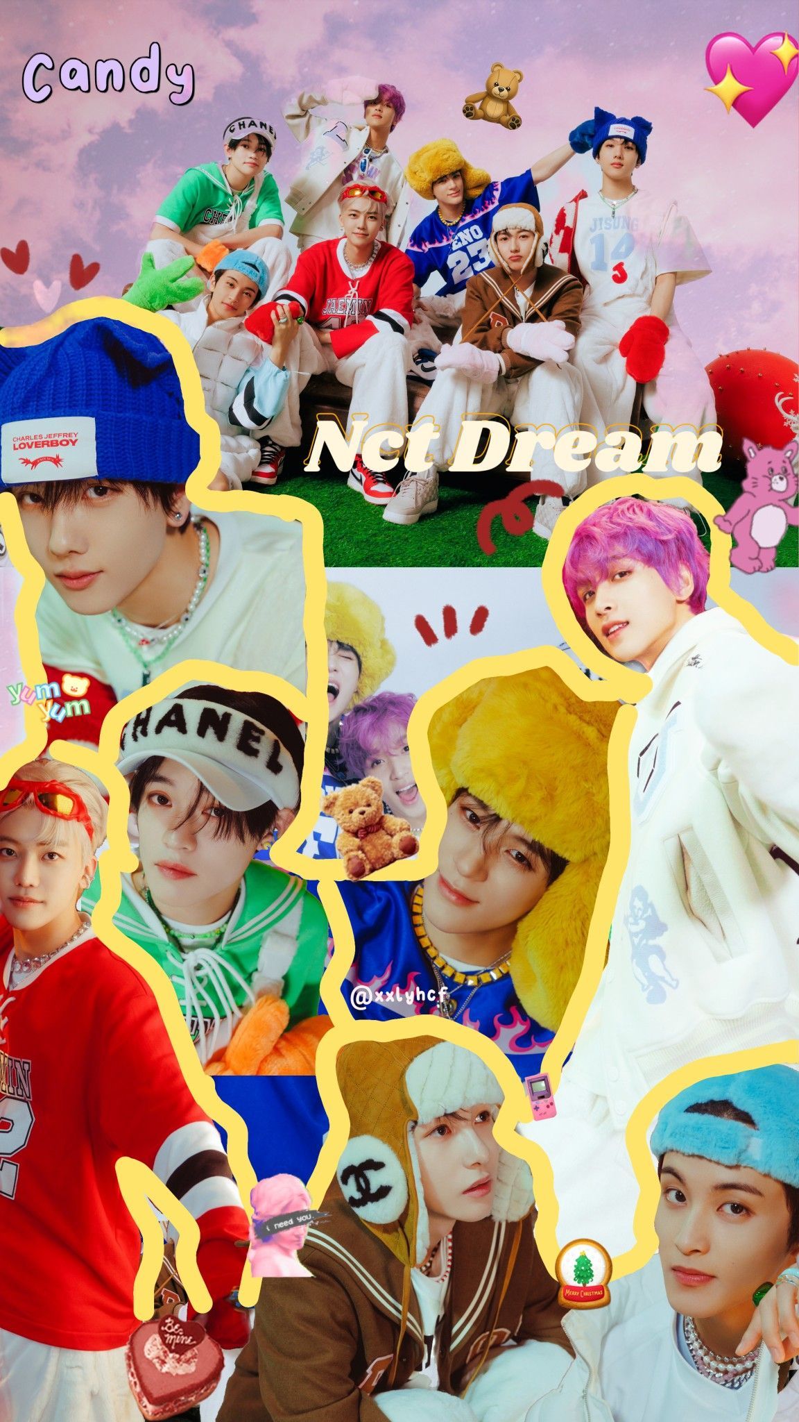 1152x2048 NCT Dream Candy Wallpaper
