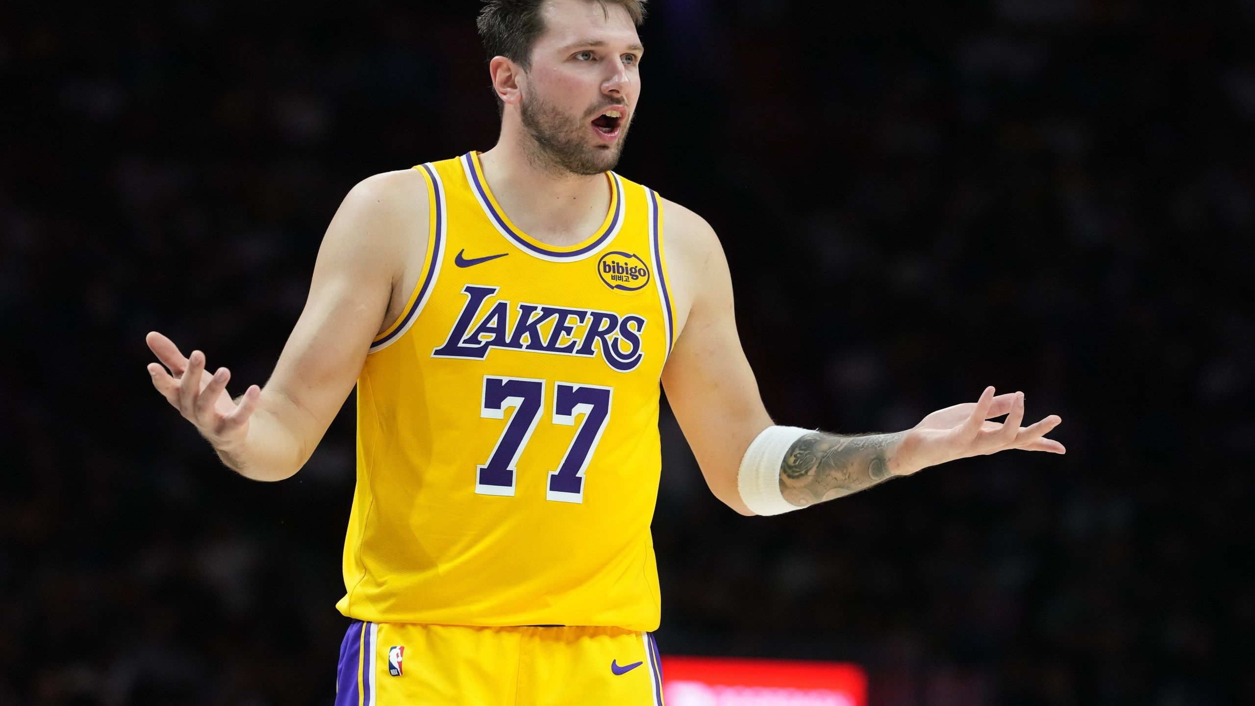 2560x1440 The Lakers Say Luka Doncic Should Be In The MVP Conversation. A 60 Point Game Is The Latest Proof