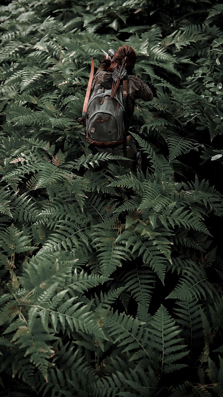 728x1294 HD wallpaper: Ellie, Ellie Williams, The Last of Us, The Last of Us artwork