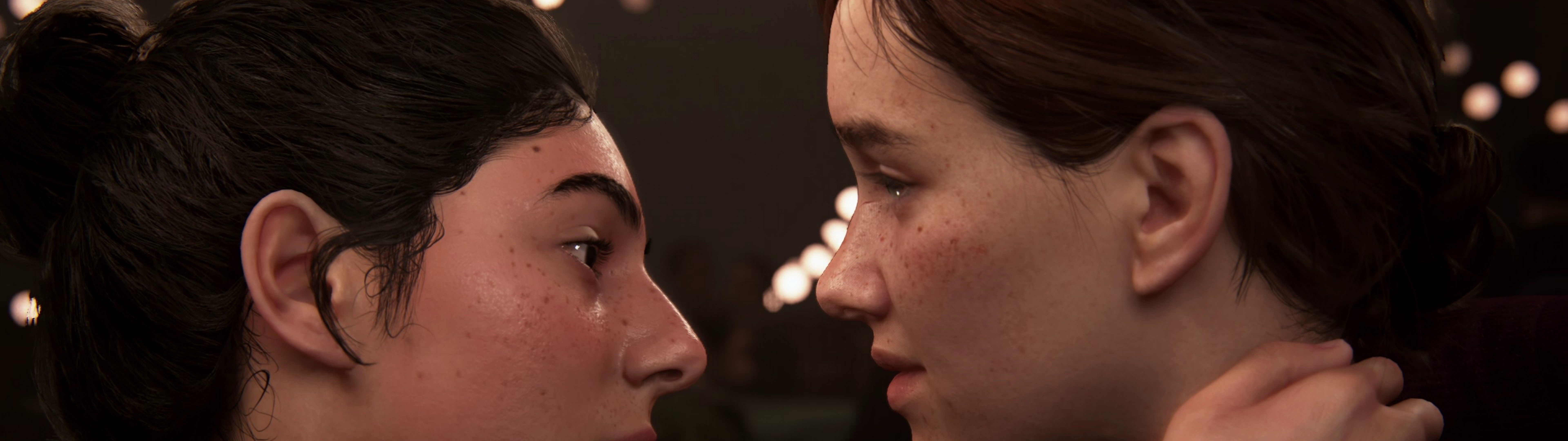 7680x2160 The Last of Us Part 2 Ellie and Dina 4K Wallpaper HD