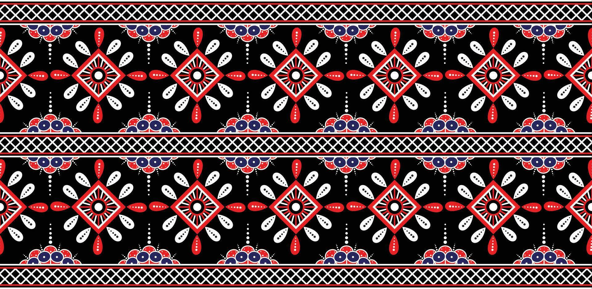 1920x938 Aztec ethnic patterns are traditional. Geometric oriental seamless pattern. Border decoration. Design for background, wallpaper, vector illustration, textile, carpet, fabric, clothing, and embroidery
