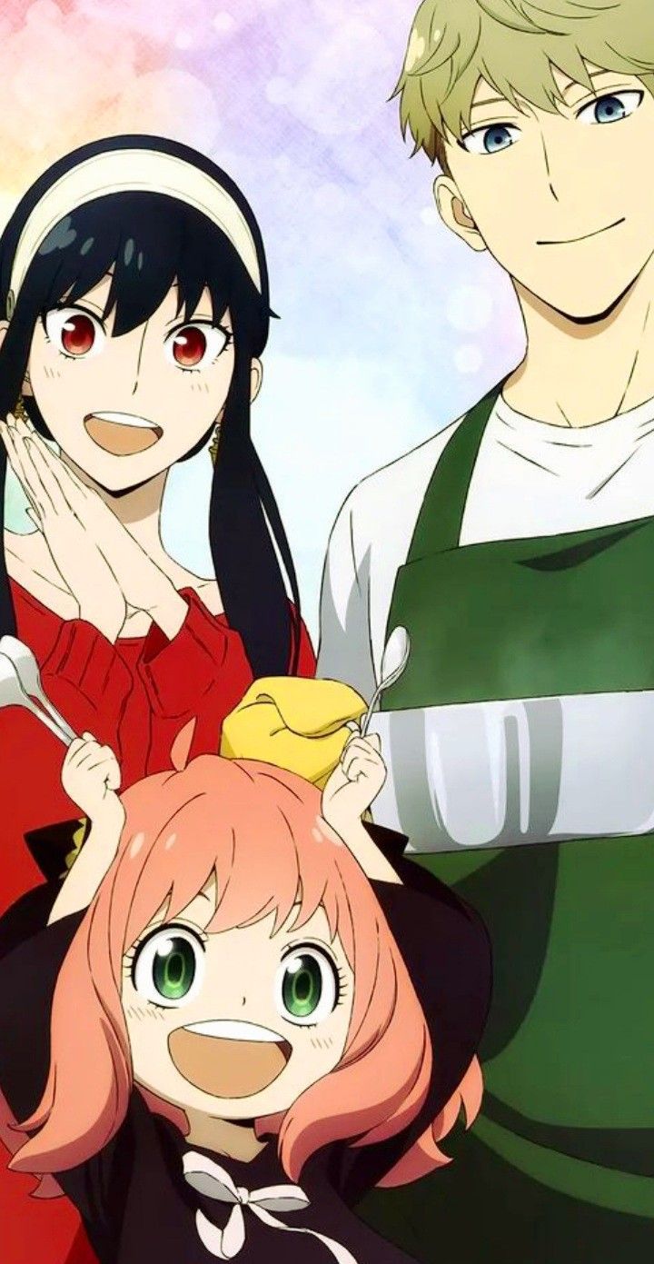 720x1391 ೃ༄ Yor Forger, Anya Forger & Loid Forger *ೃ༄ Wallpaper