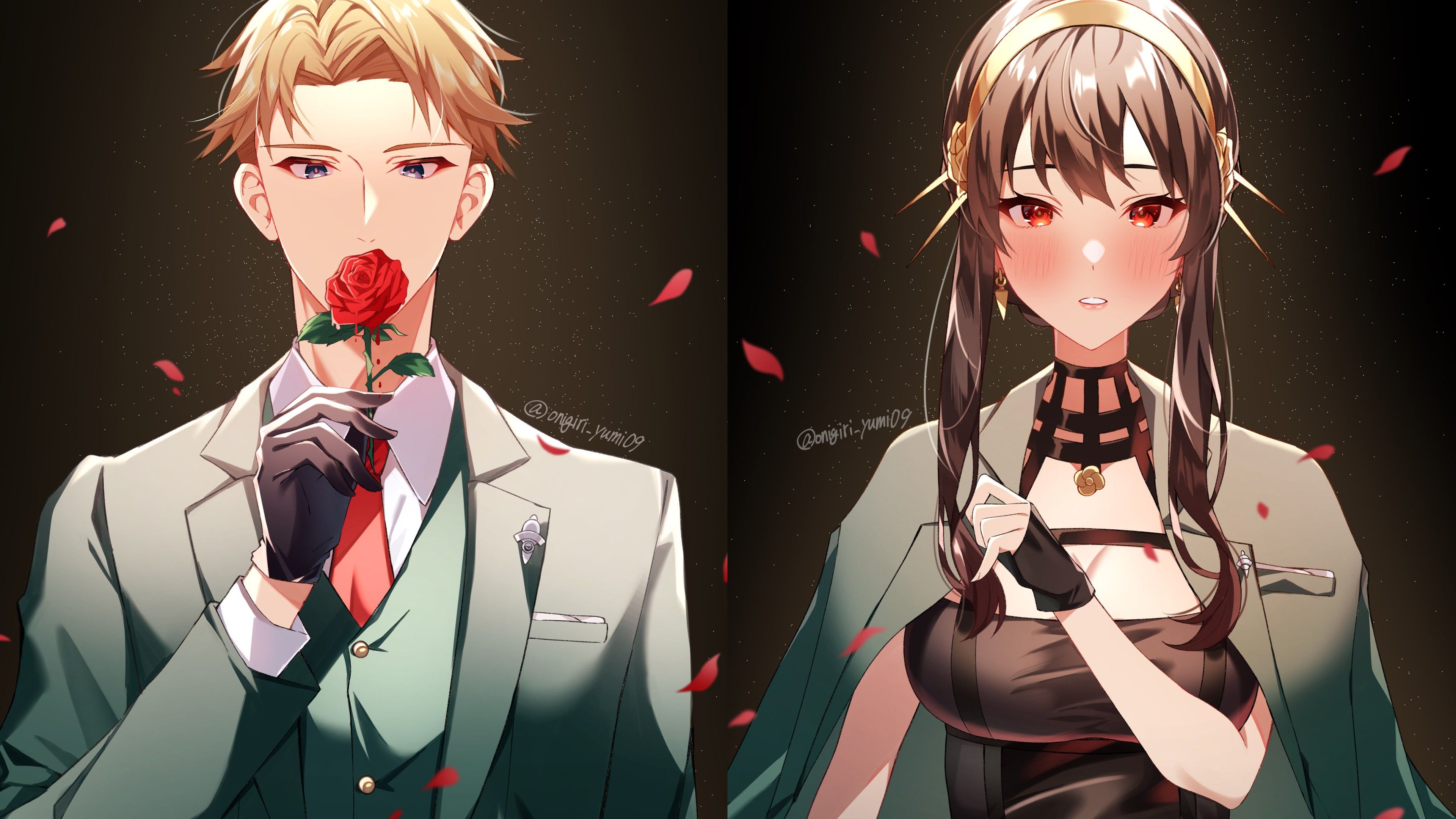 3840x2160 Loid Forger Yor Forger 4K HD Spy x Family Wallpaper
