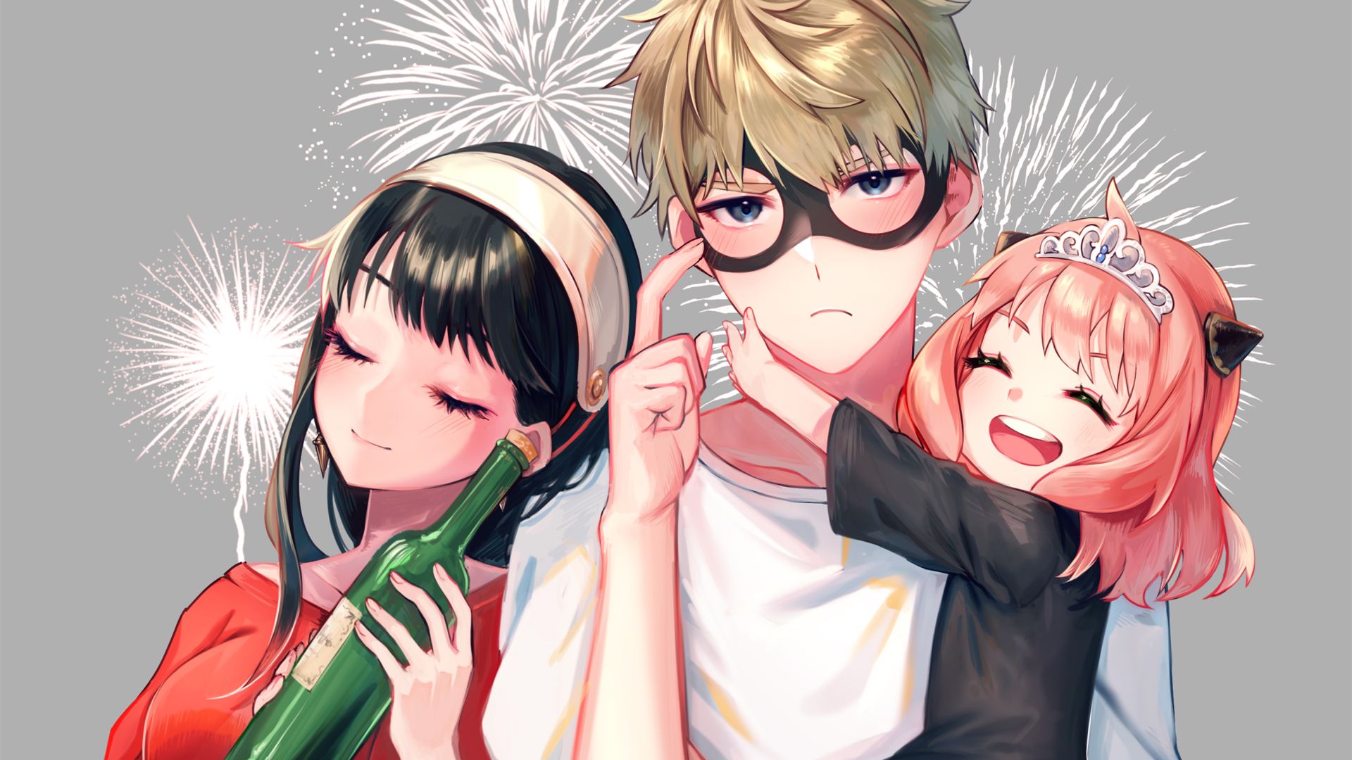 1920x1080 Loid Forger Yor Forger Anya Forger HD Spy x Family Wallpaper