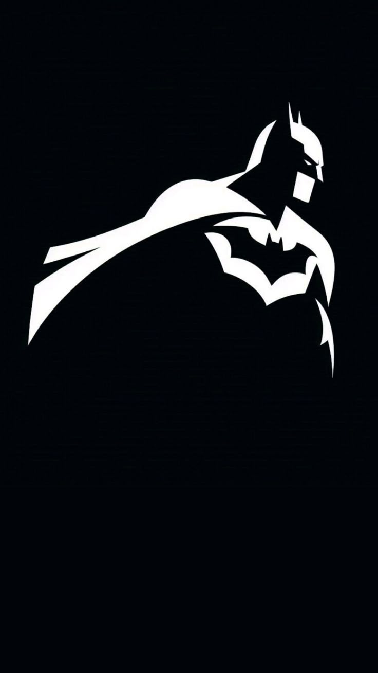 736x1309 Batman Silhouette Wallpaper