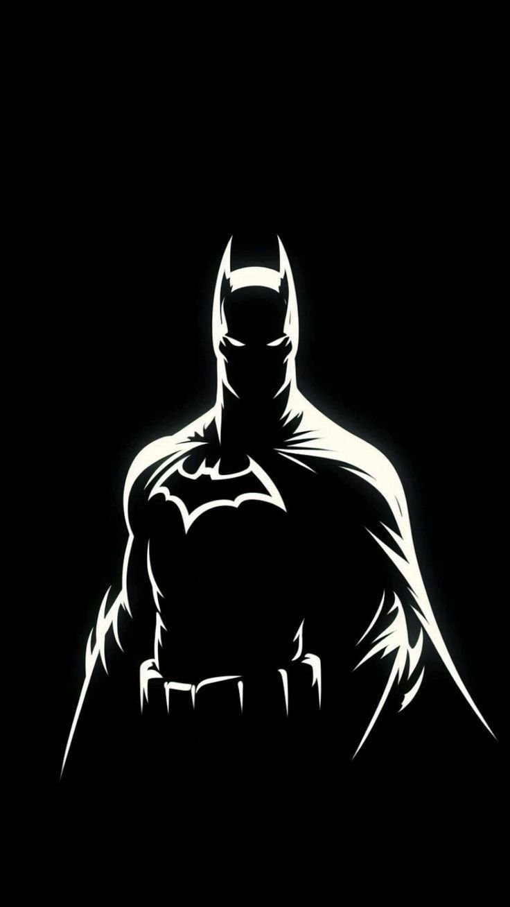 736x1308 Batman designs. The batman silhouette, Black wallpaper batman, Batman logo