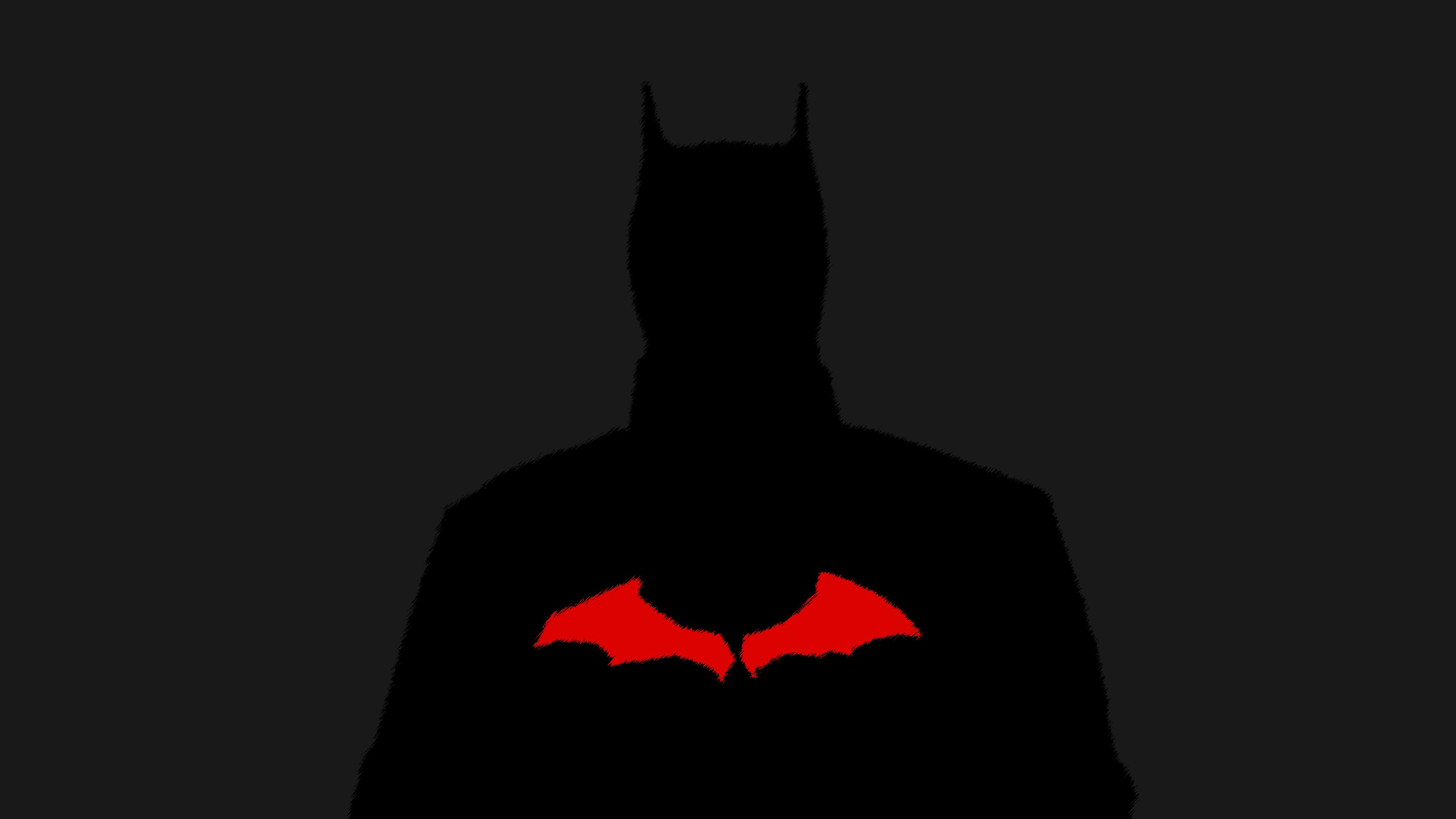 5120x2880 Batman Silhouette Wallpaper 5K