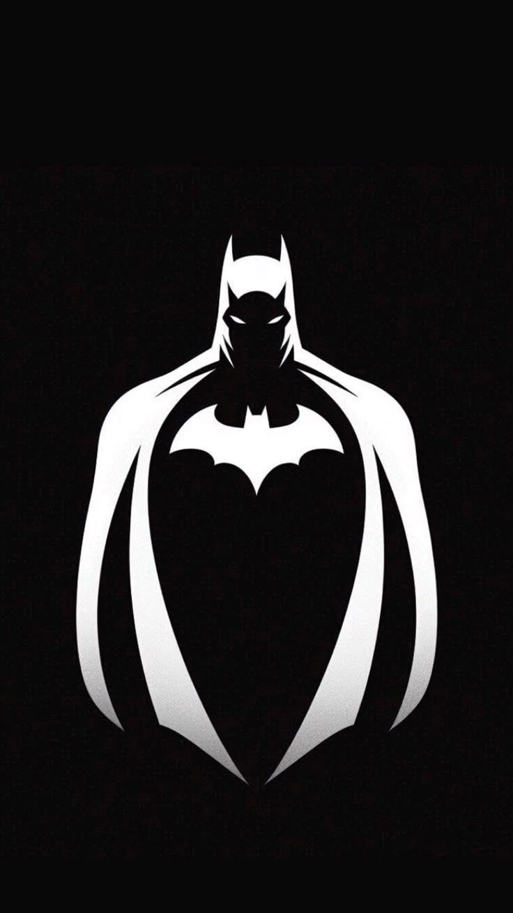 736x1308 Batman vector art wallpaper