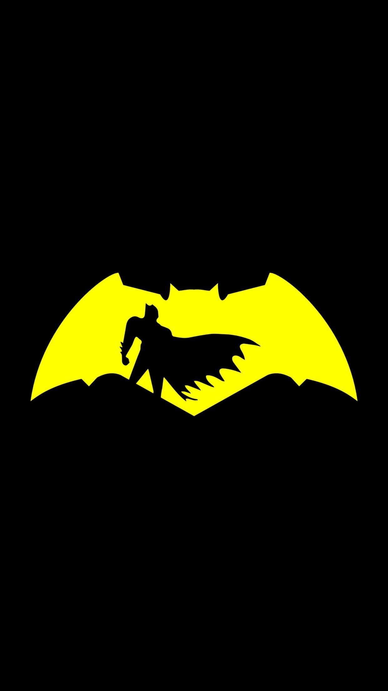 1240x2204 Batman Sign Wallpaper