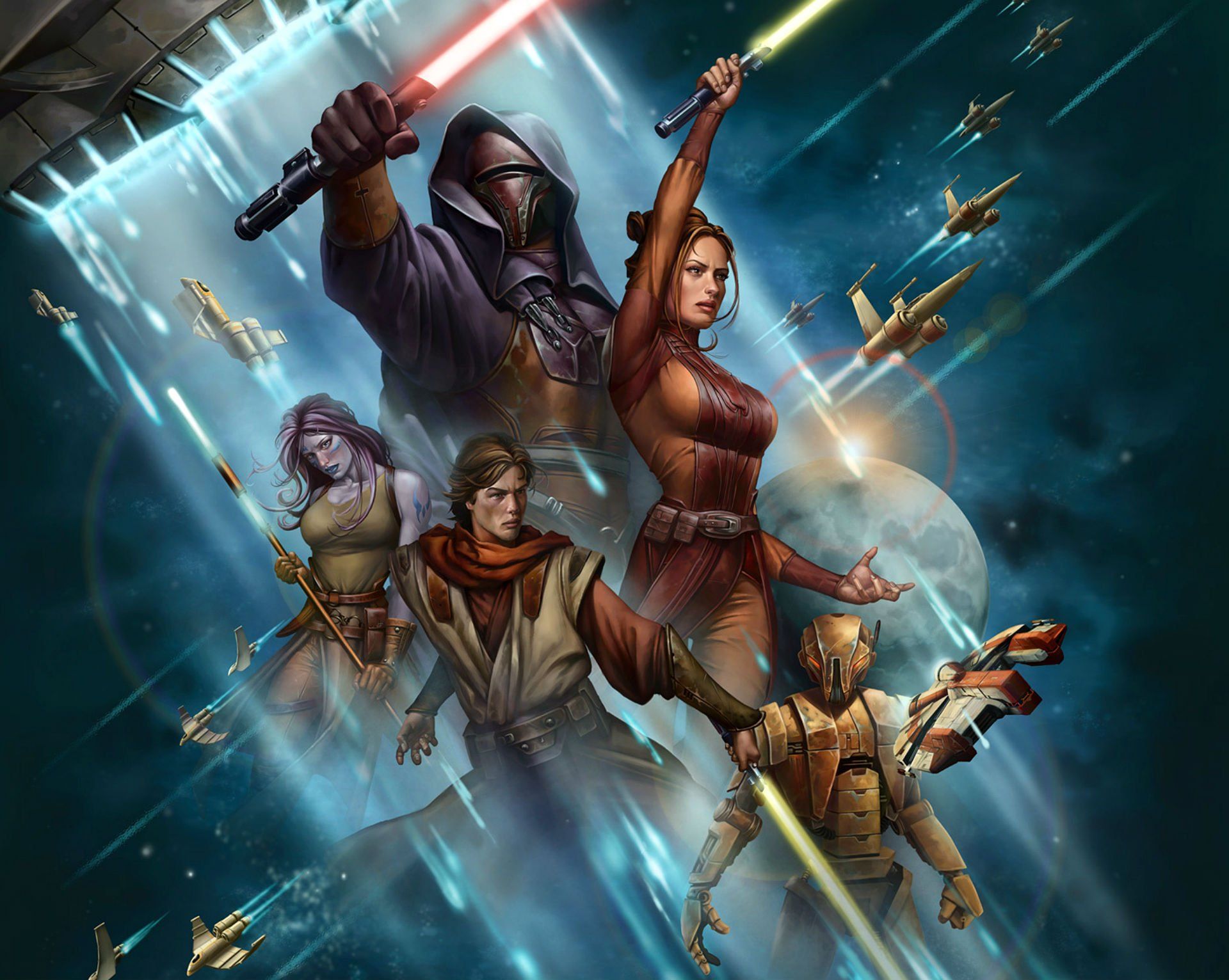 1920x1532 star, Wars, Knights, Old, Republic, Sci fi, Futuristic, Action, Fighting, Warrior Wallpaper HD / Desktop and Mobile Background