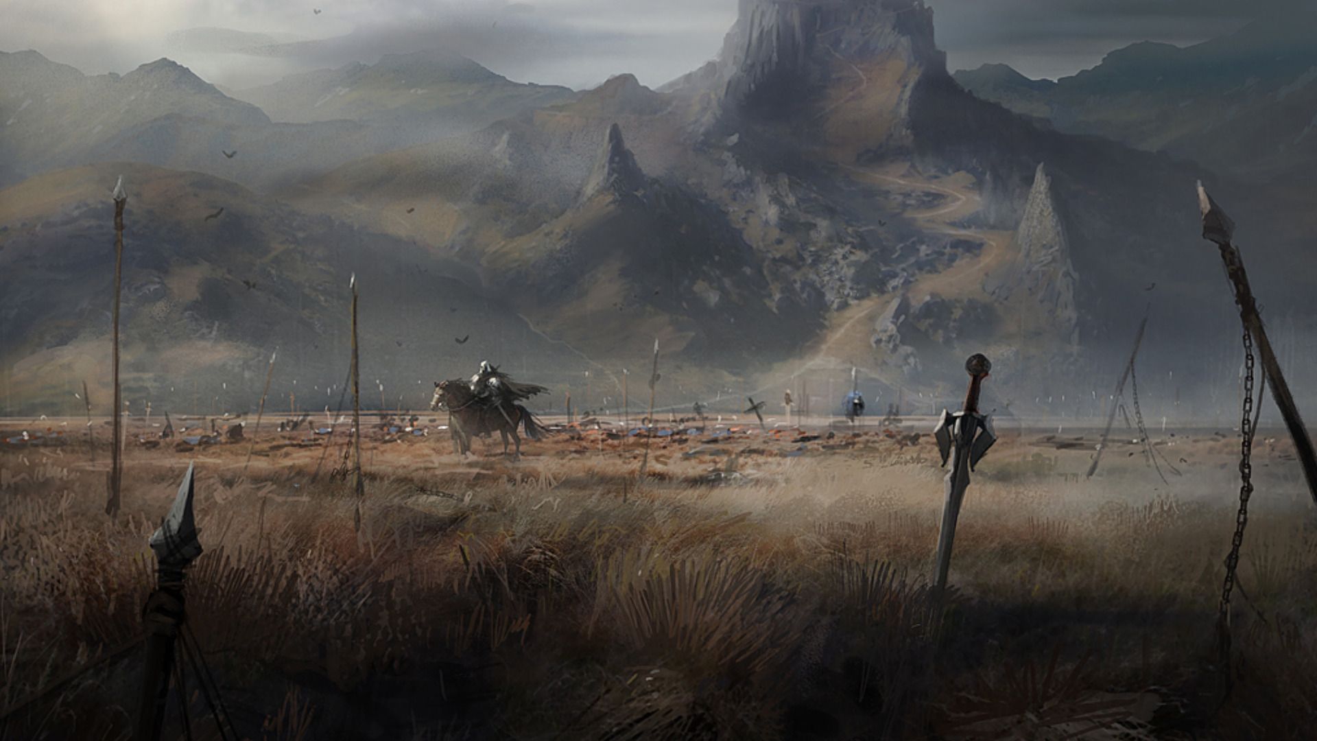 1920x1080 Phone wallpaper: Warrior, Fantasy 530623