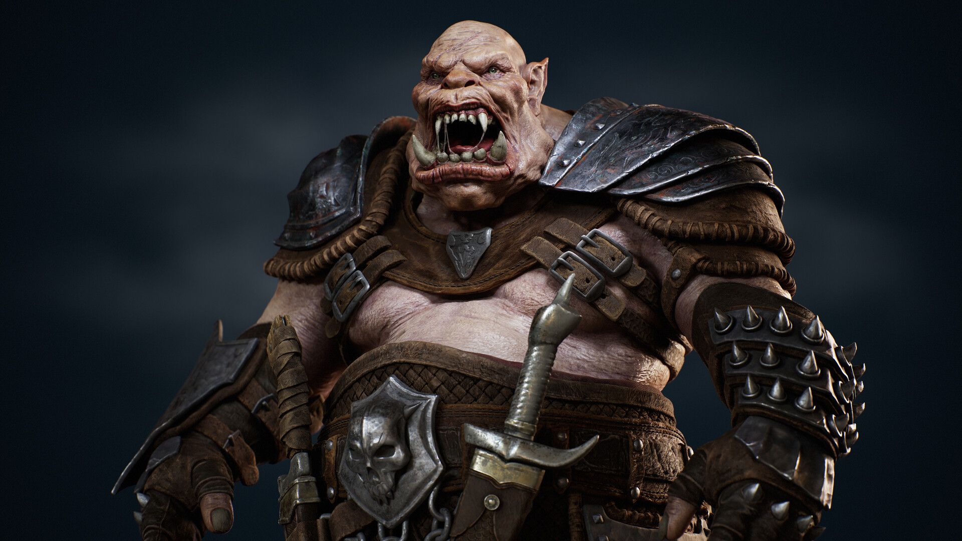 1920x1080 Old warrior