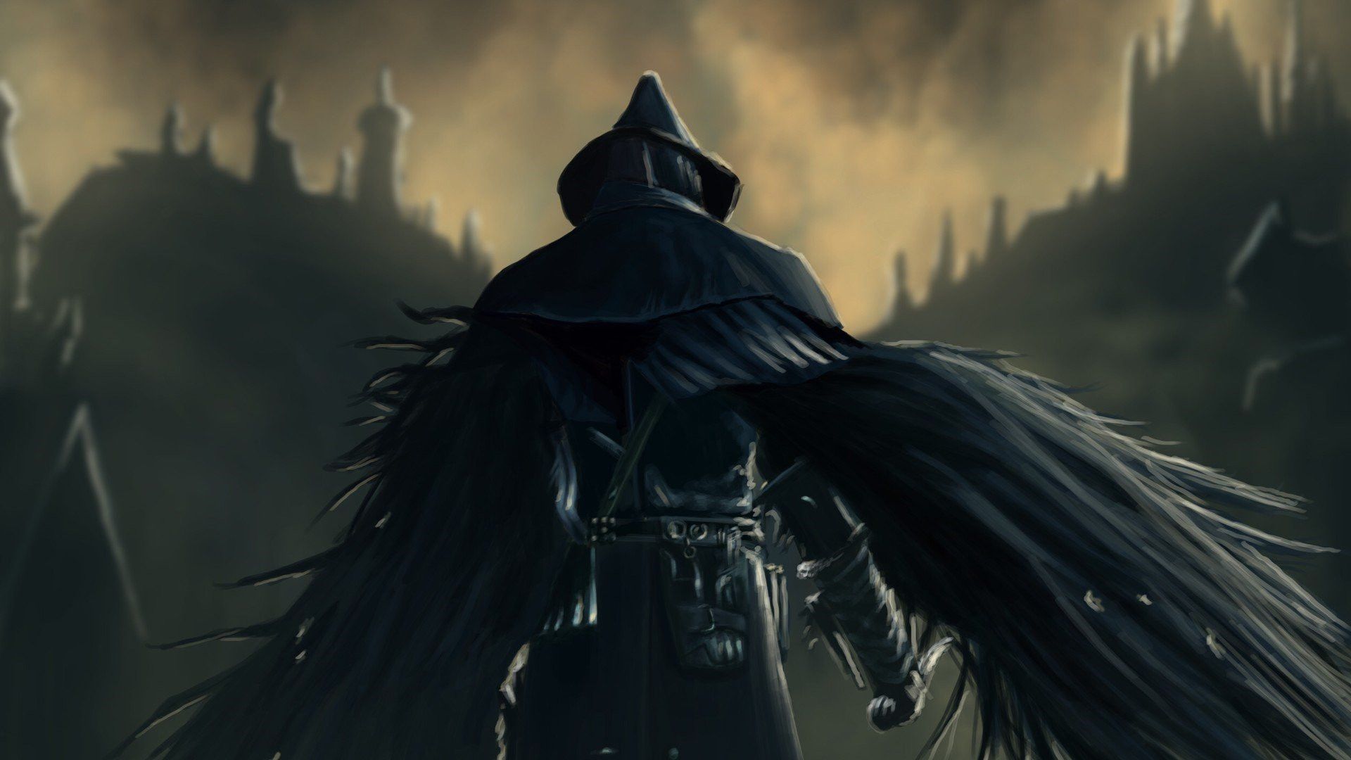 1920x1080 Fantasy Warrior Dark Best Wallpaper 112054
