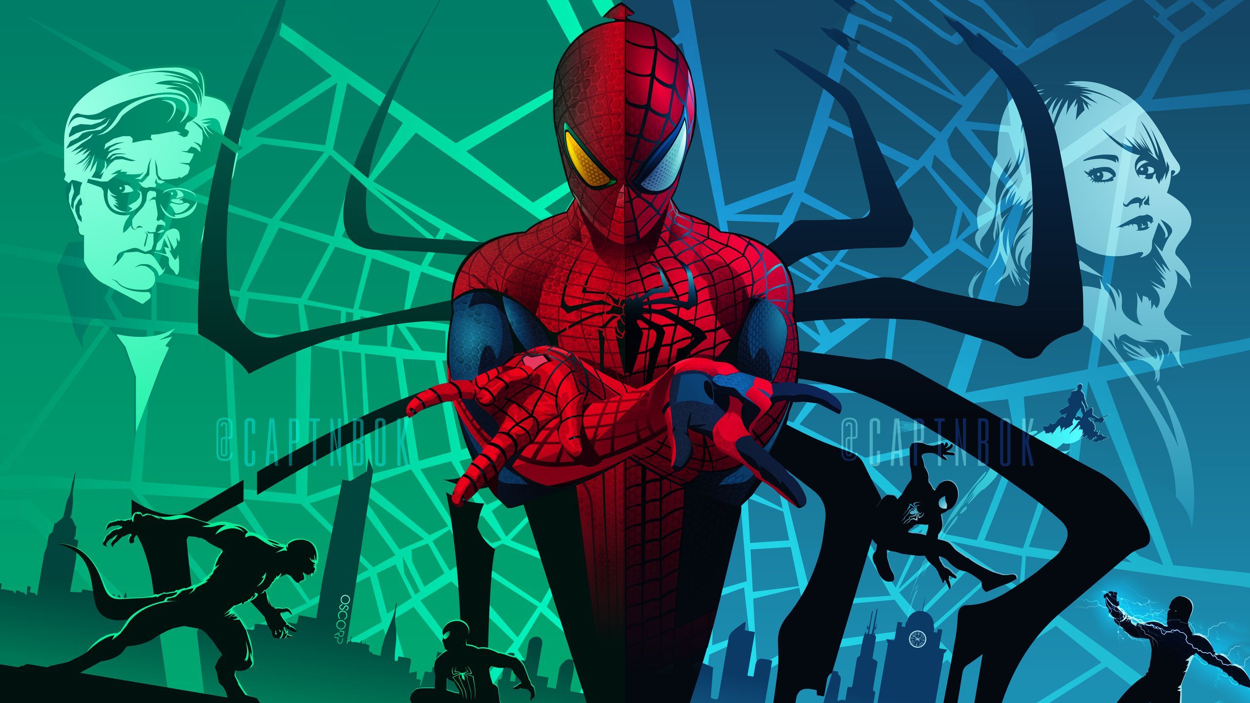 2560x1440 Oscorp Wallpaper