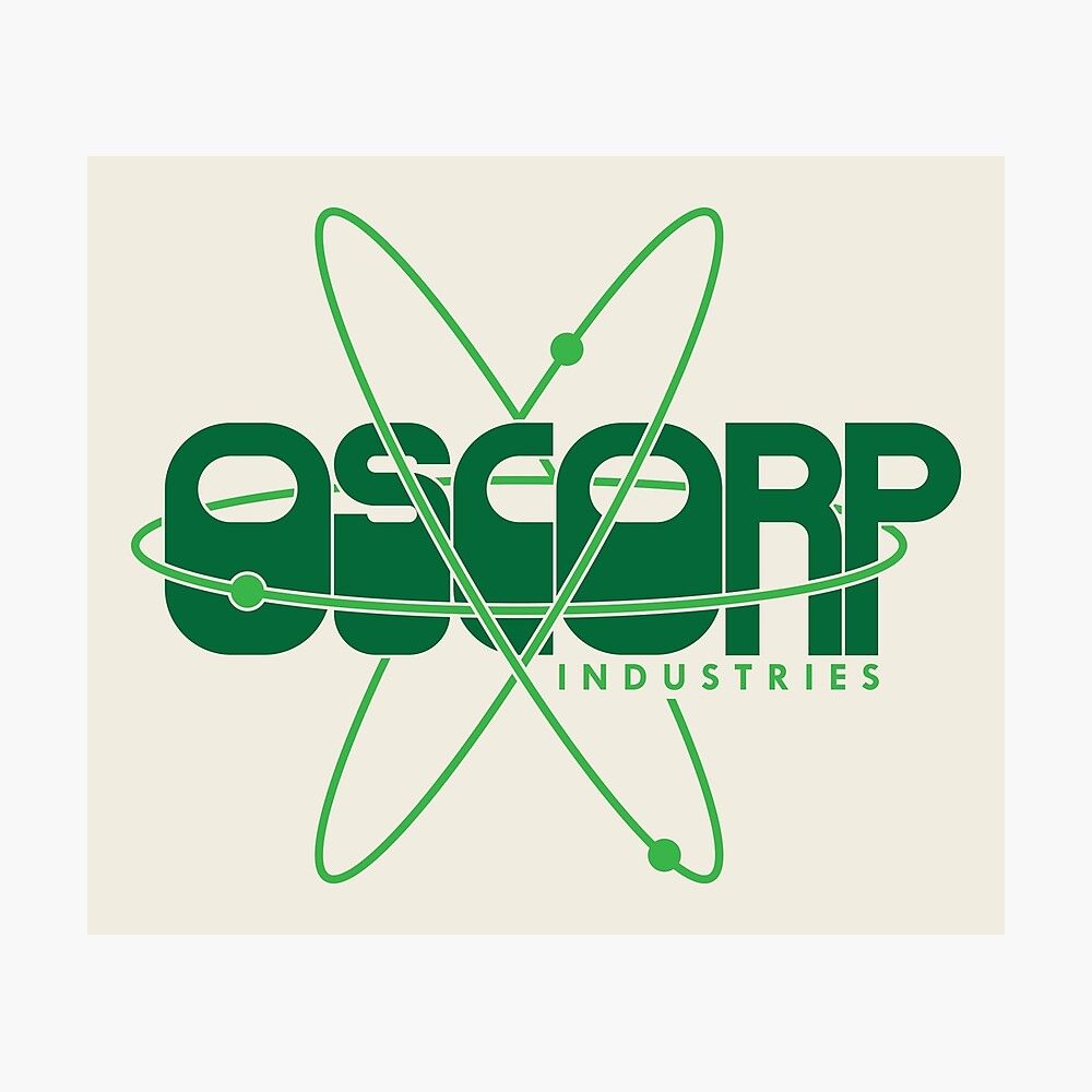 1000x1000 Retro Oscorp Logo Art Board Print