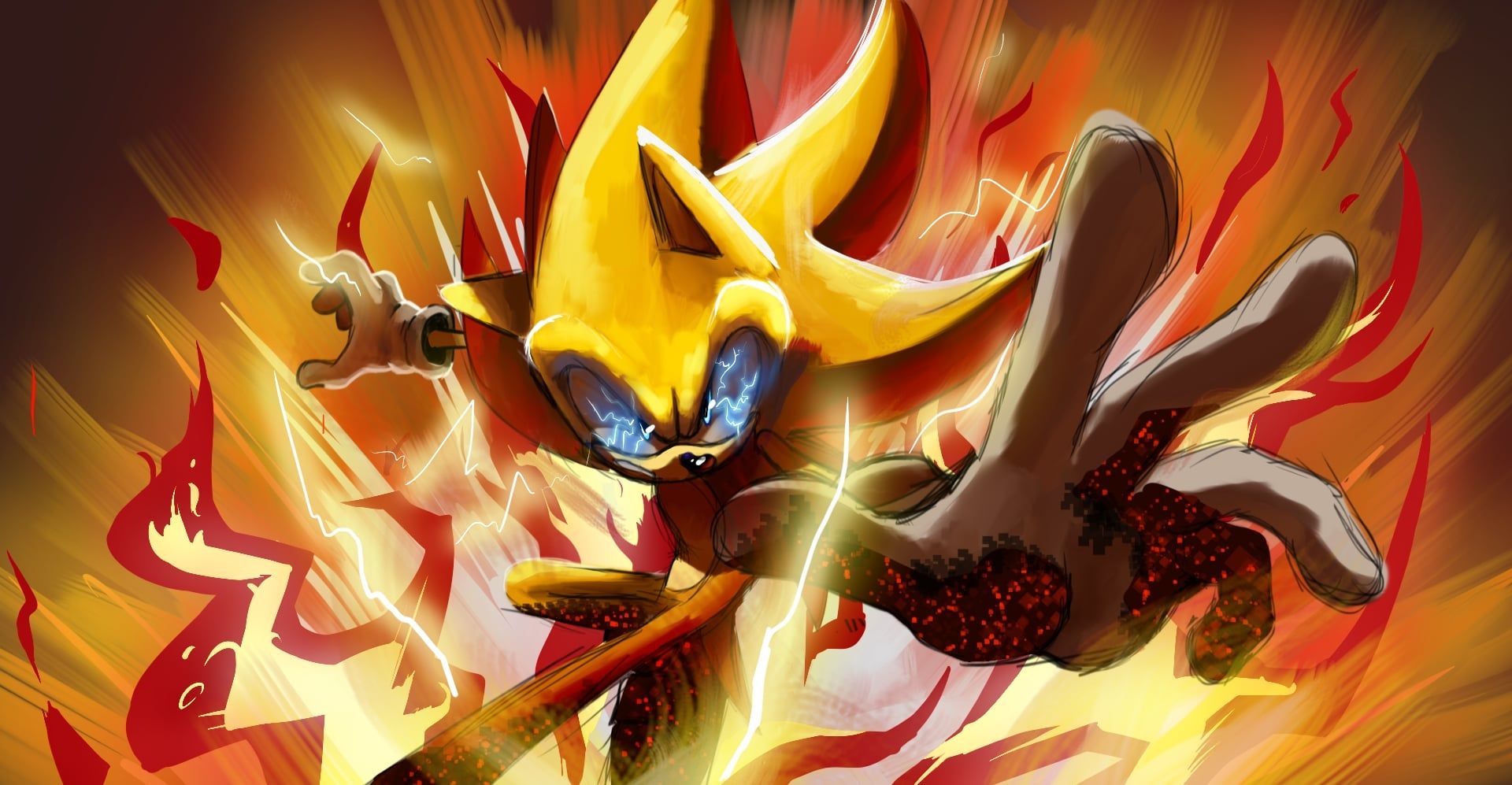 1920x997 Super Sonic 2 (OC)