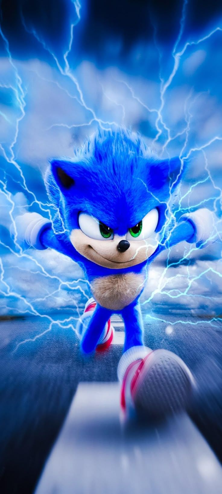 736x1636 Sonic the hedgehog 2 wallpaper. Wallpaper of sonic, Super sonic, Sonic boom
