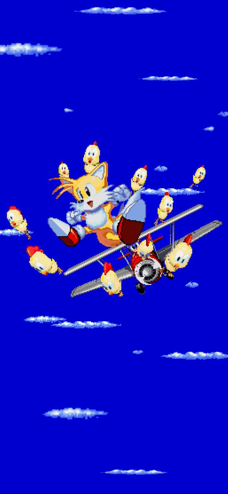 736x1594 Sonic The Hedgehog 2 Super Tails Phone Wallpaper