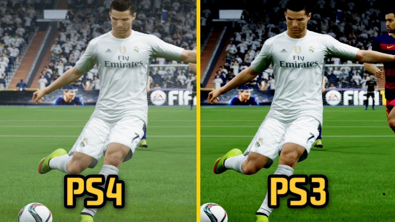 1280x720 FIFA 16 vs PS4 Graphics and Gameplay Comparison