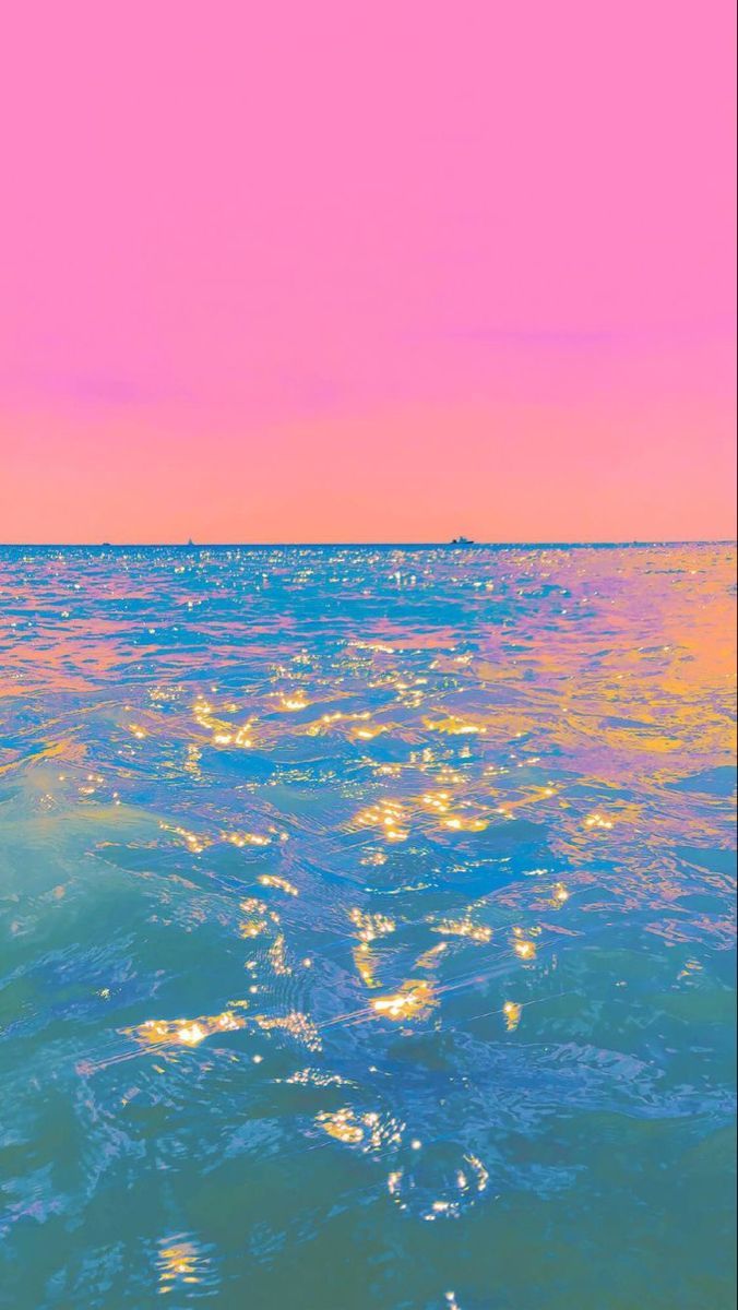 676x1200 iPhone Wallpaper Ocean Pastel