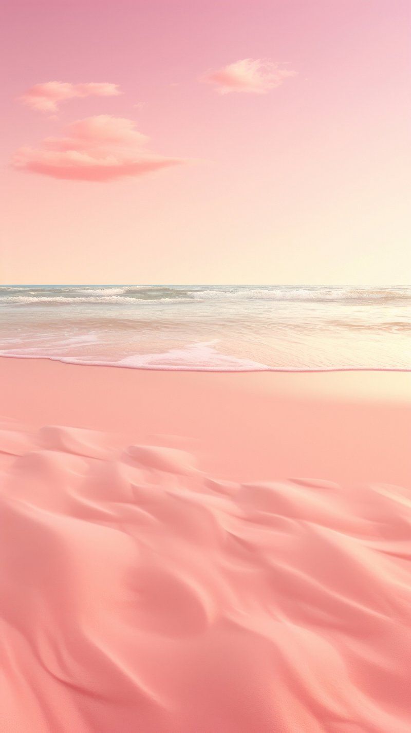 800x1427 Beach Pastel Image Wallpaper