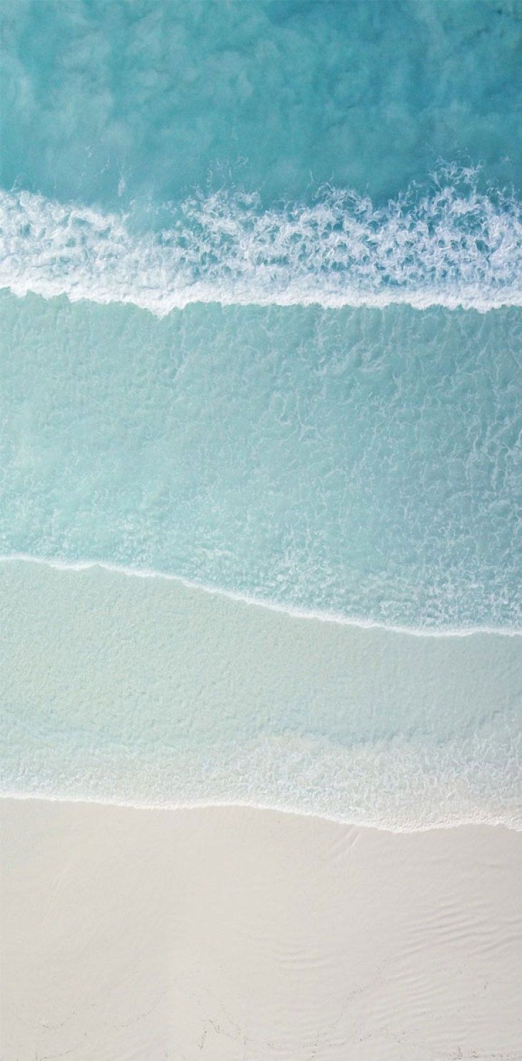 731x1485 Pastel Beach Wallpaper