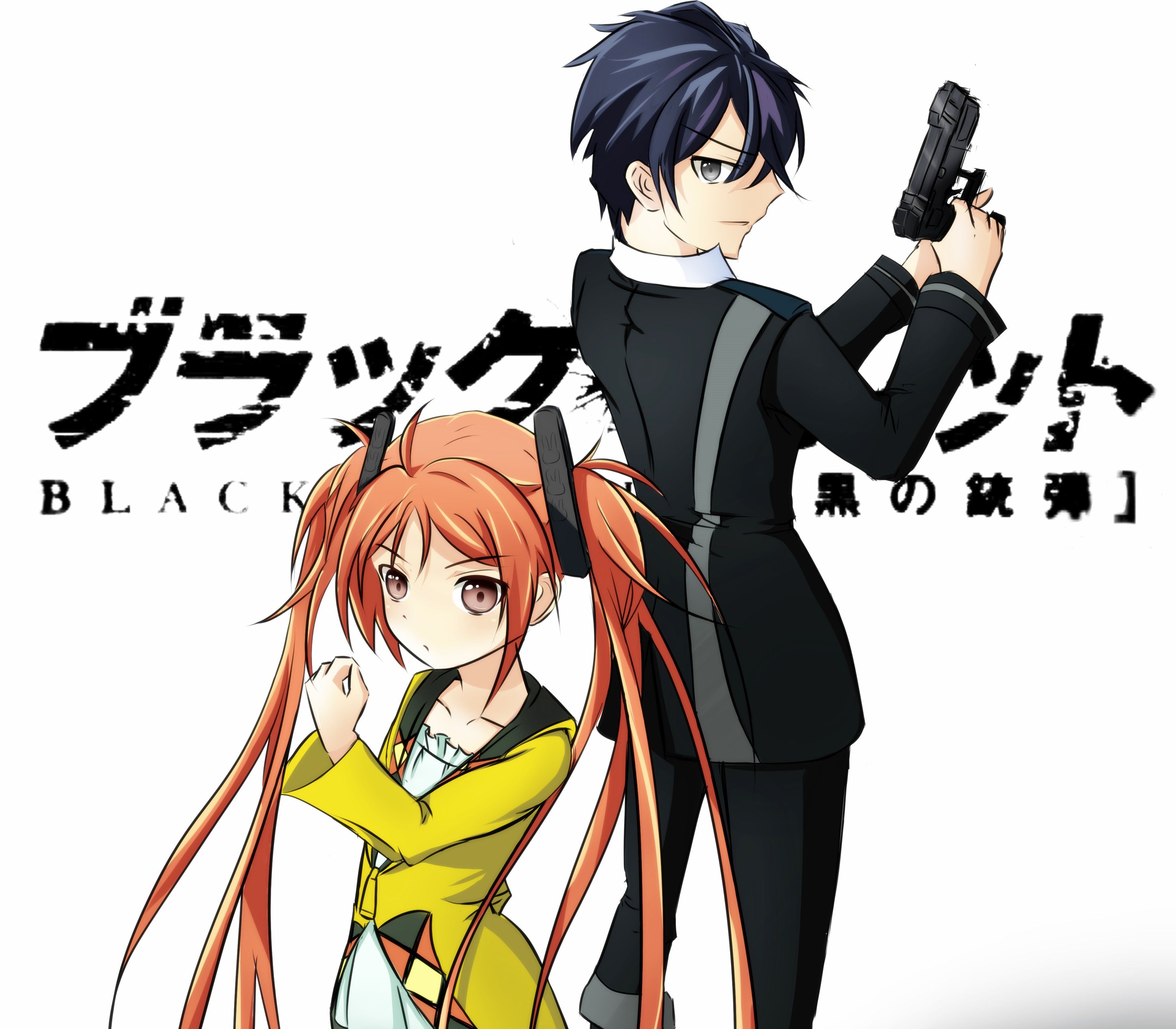 3496x3060 Download Enju Aihara Rentaro Satomi Anime Black Bullet HD Wallpaper