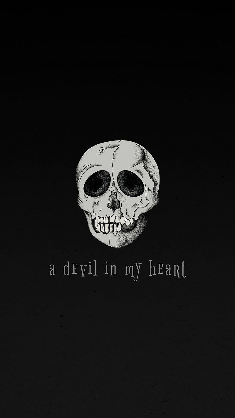 800x1422 Skull Wallpaper Mobile Black Image Wallpaper