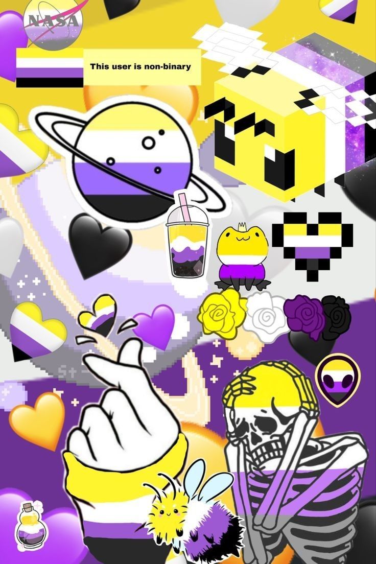 736x1104 nonbinary wallpaper