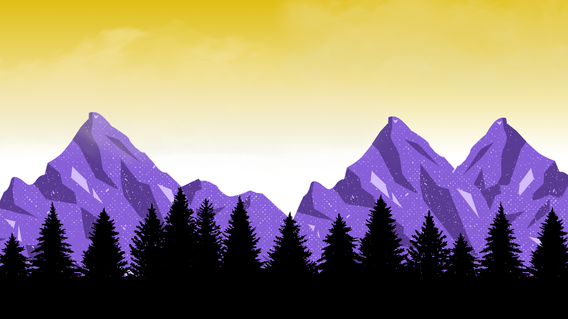 1920x1080 Subtle Nonbinary Flag (Desktop and Phone) Wallpaper