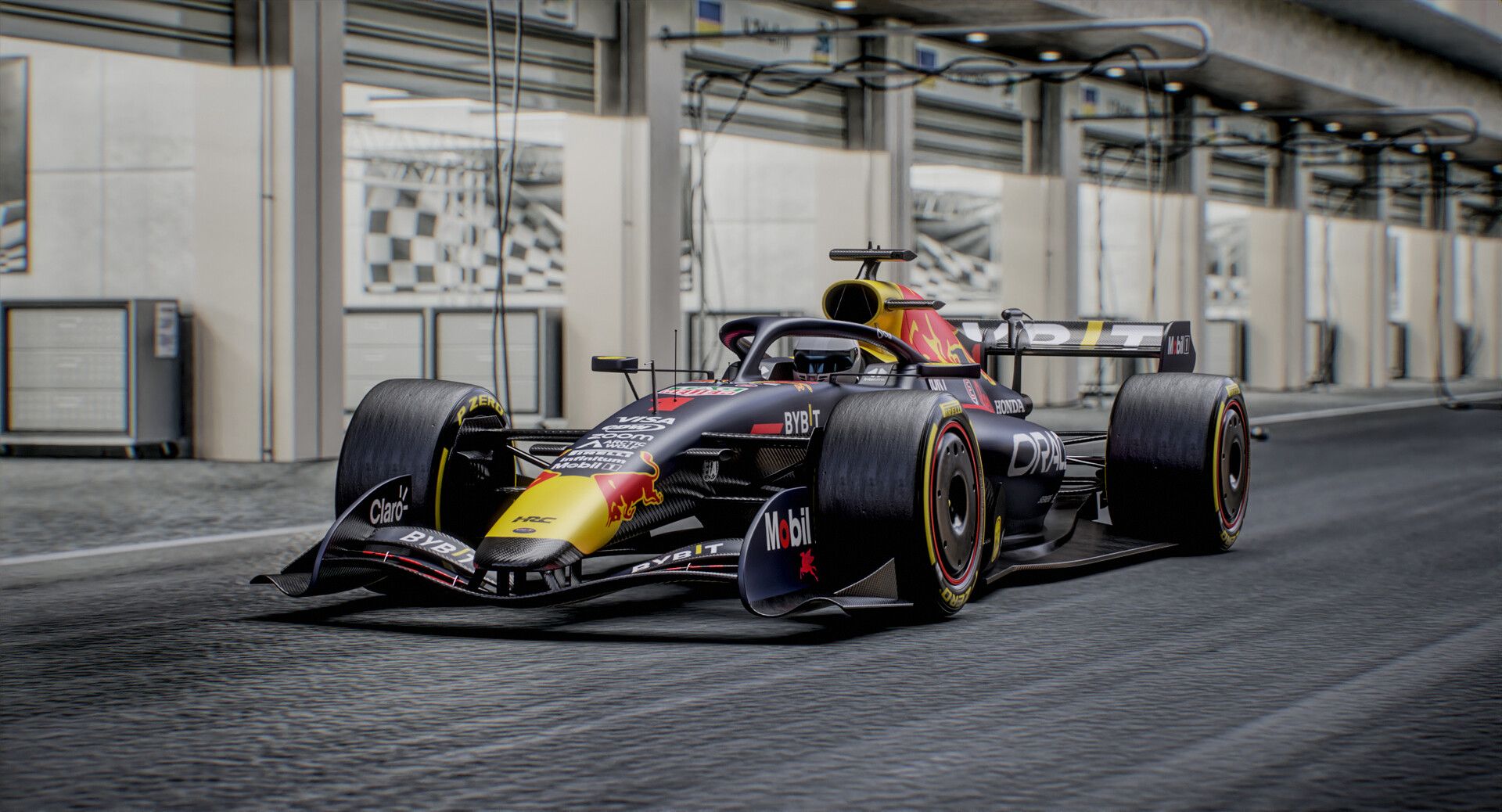 1920x1038 OpticalDreamSoft 1 2026 F1 Red Bull Livery Concept Race Car 3D model