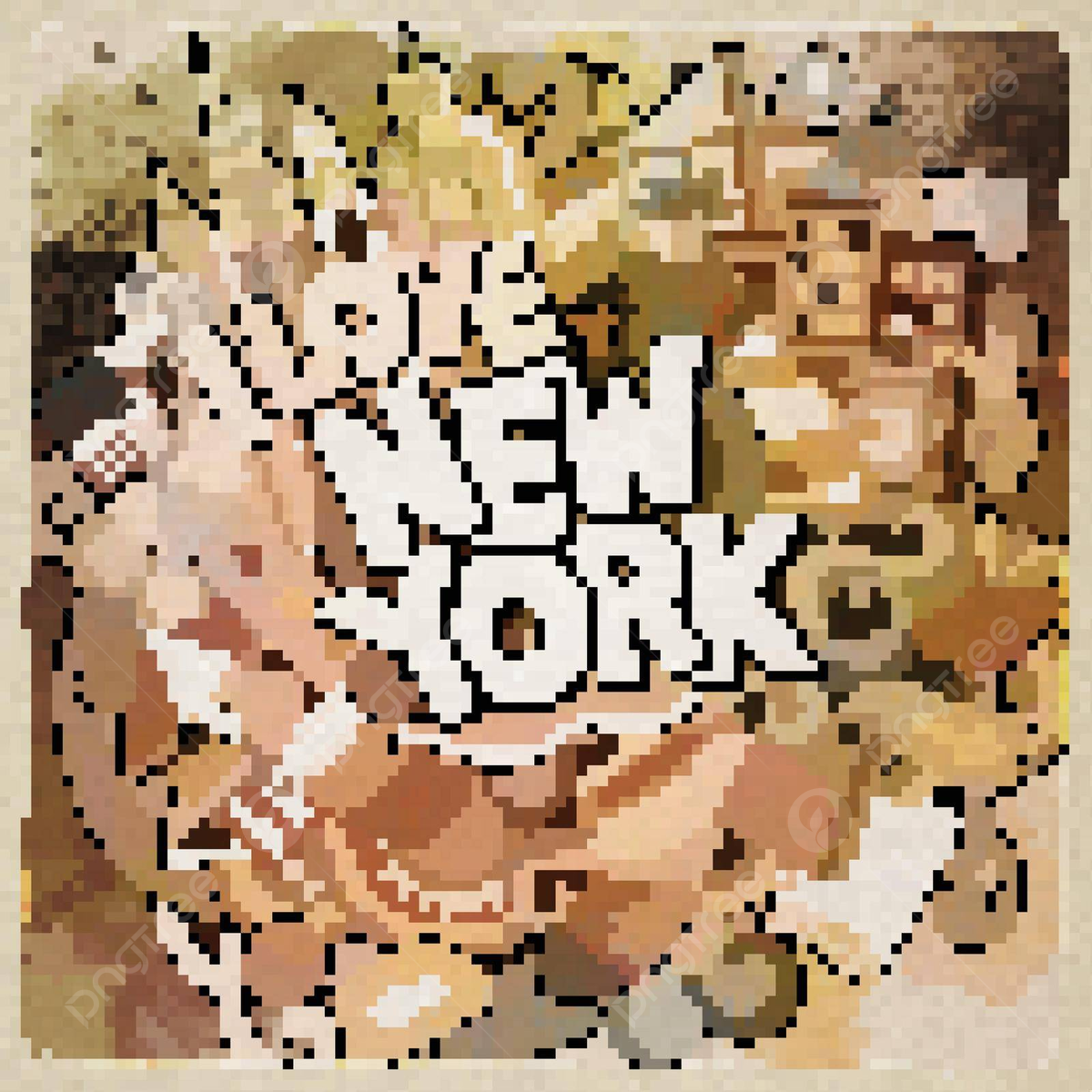 1200x1200 Handdrawn Cartoon Illustrations With Cute Doodles And An I Love New York Inscription Vector, Cute Clipart, Love Clipart, Cartoon Clipart Illustration Background And Wallpaper For Free Download