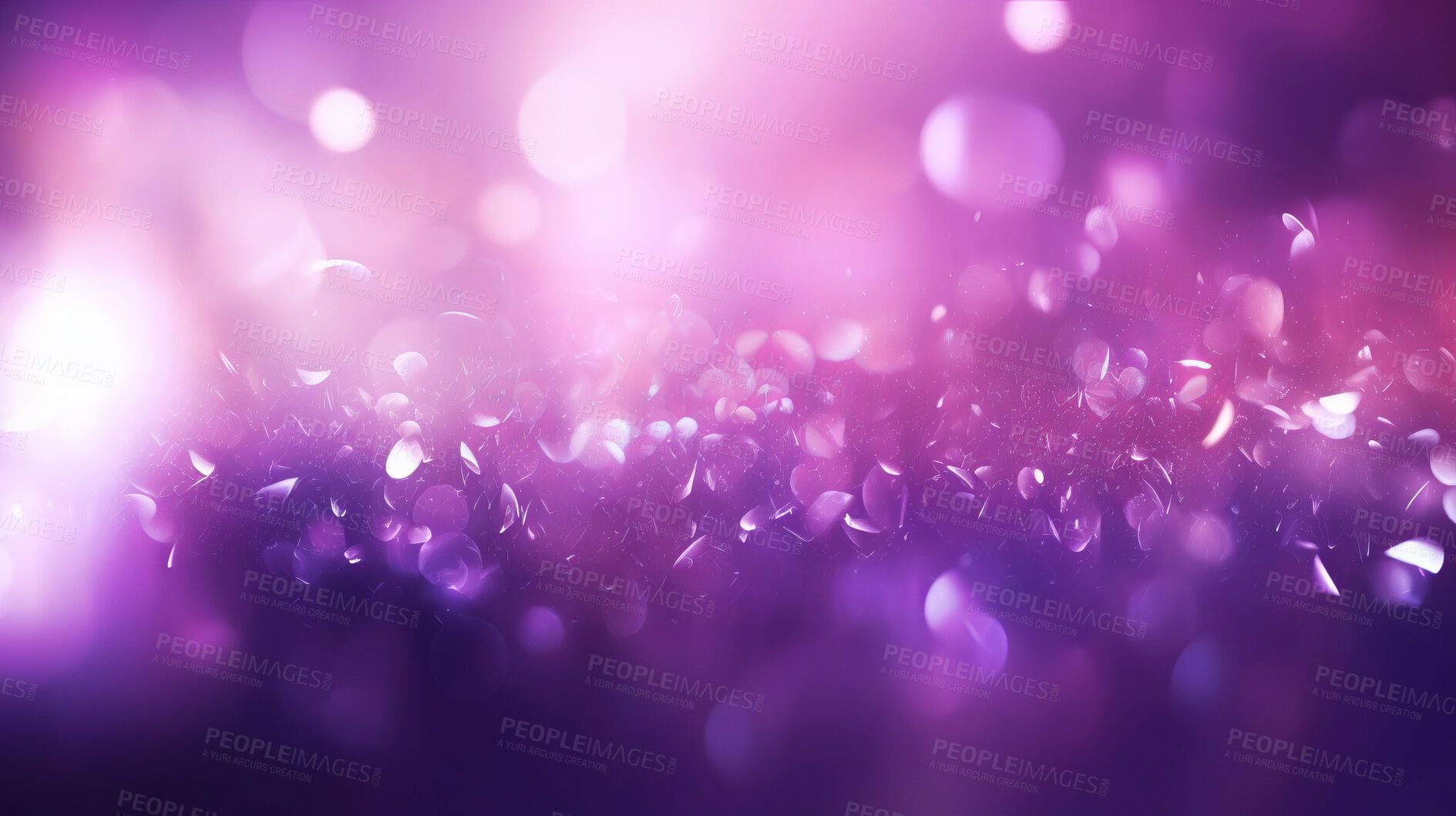 1889x1059 Purple glitter glow particle bokeh background. Festive celebration wallpaper concept. Buy on PeopleImages, Picture And Royalty Free Image. Pic 2953041. Zoomed