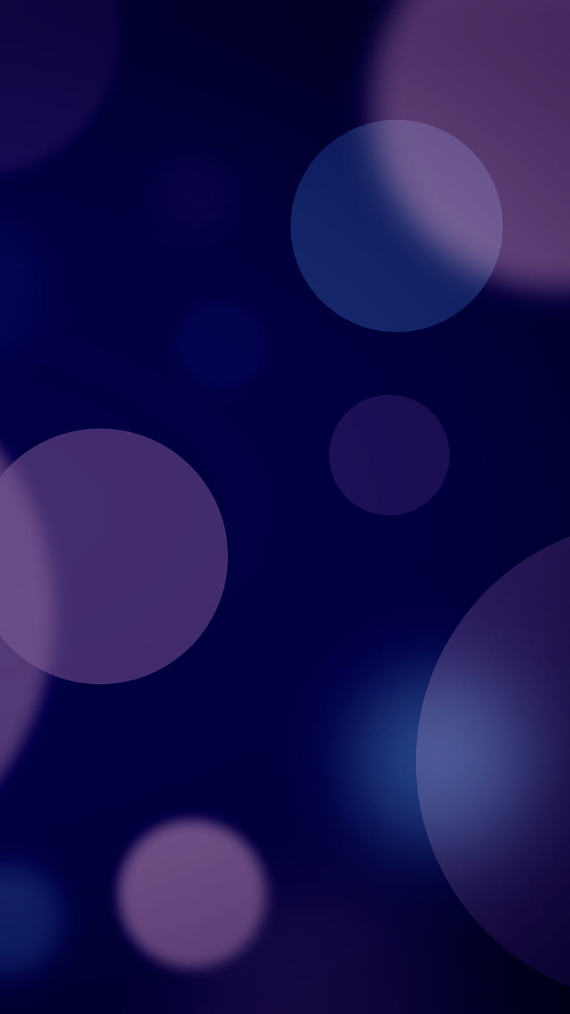 800x1422 Purple Bokeh, abstract, blue, blur, dreamy, effect, flares, gradient, pattern, HD phone wallpaper