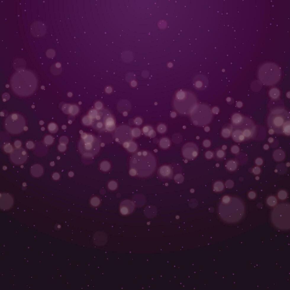 980x980 Vector purple background with bokeh effect