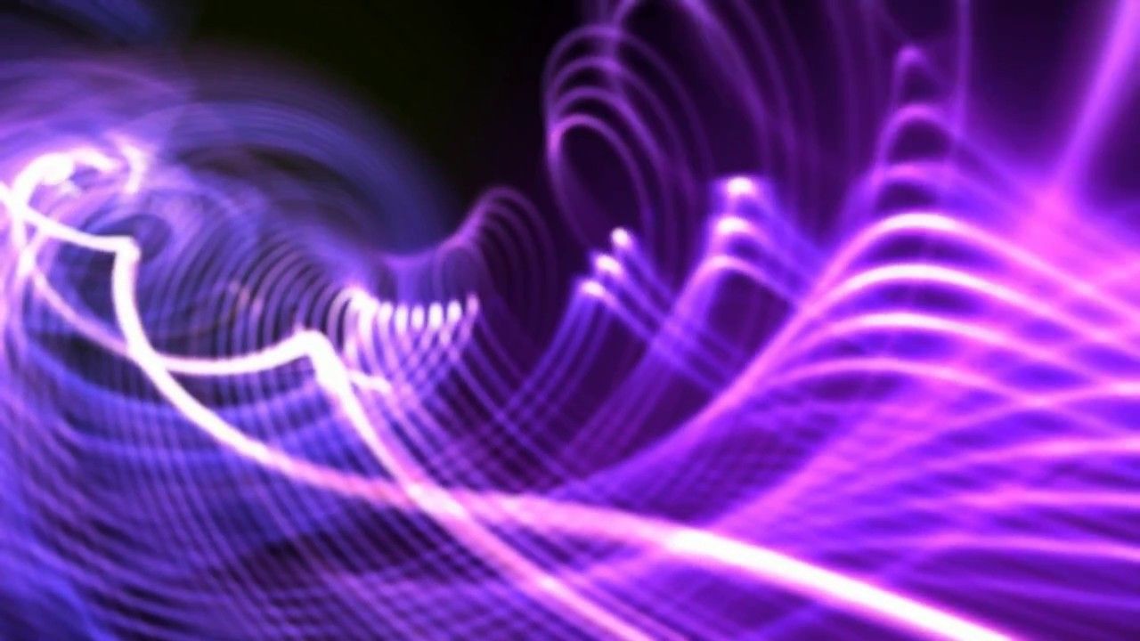 1280x720 4K Floating Purple Bokeh Waves Seamless Loop 2160p Moving Background AA VFX