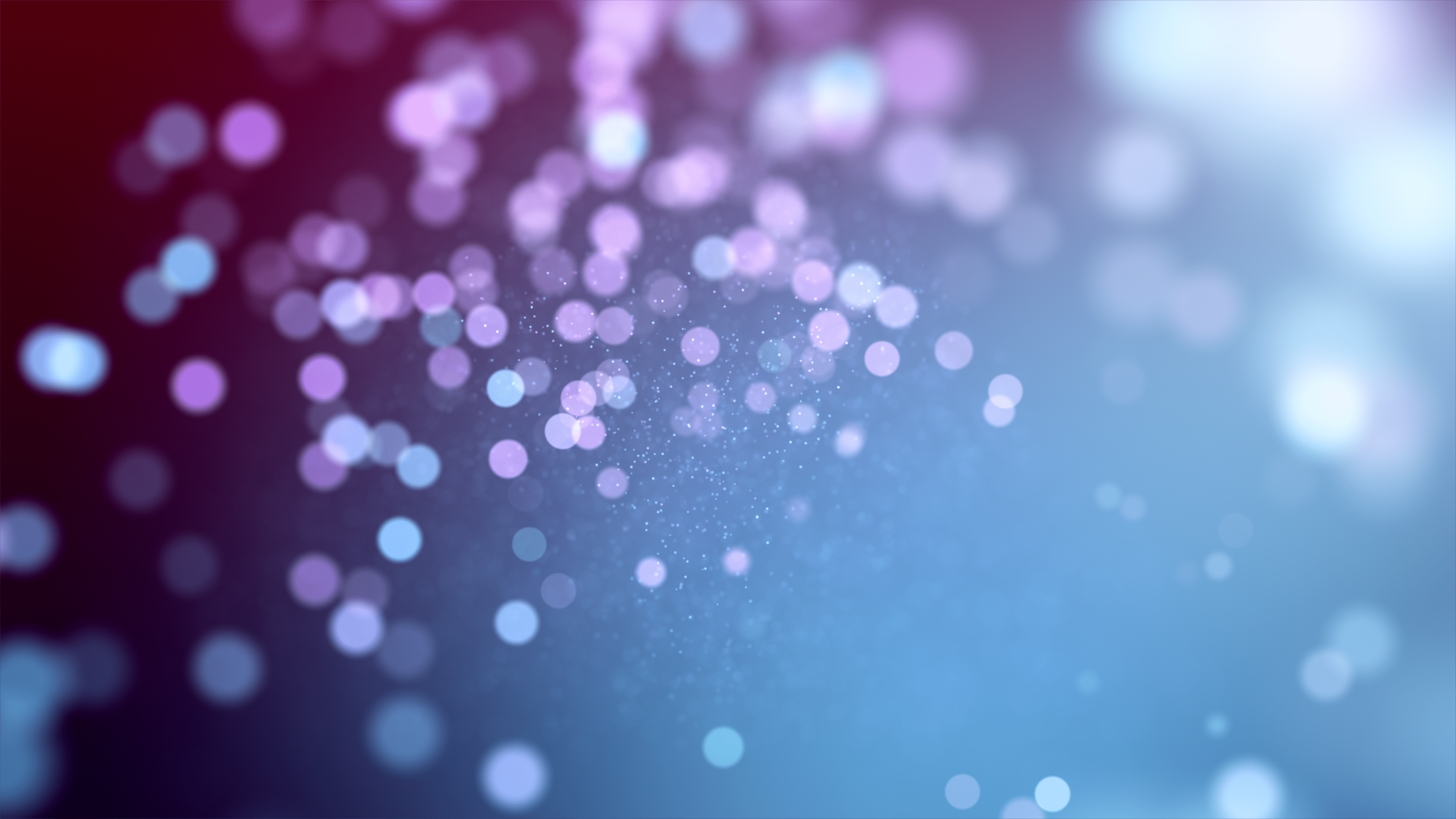 3840x2160 Lights Bokeh Wallpaper 4K, Circles, Blur background, Blue