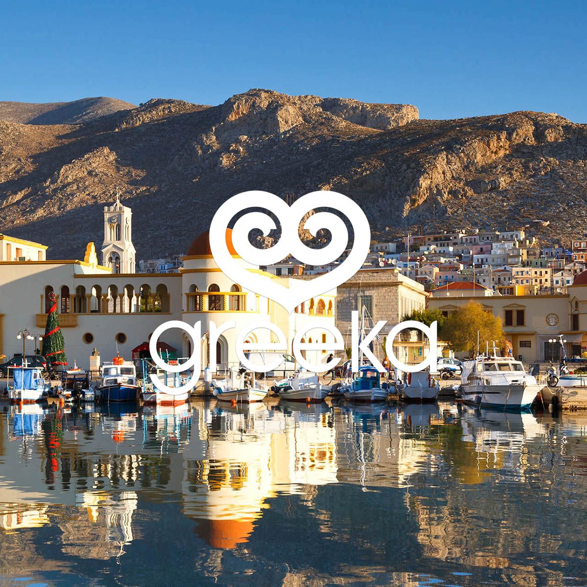 1200x1200 Kalymnos Map: Key Places & Points of Interest