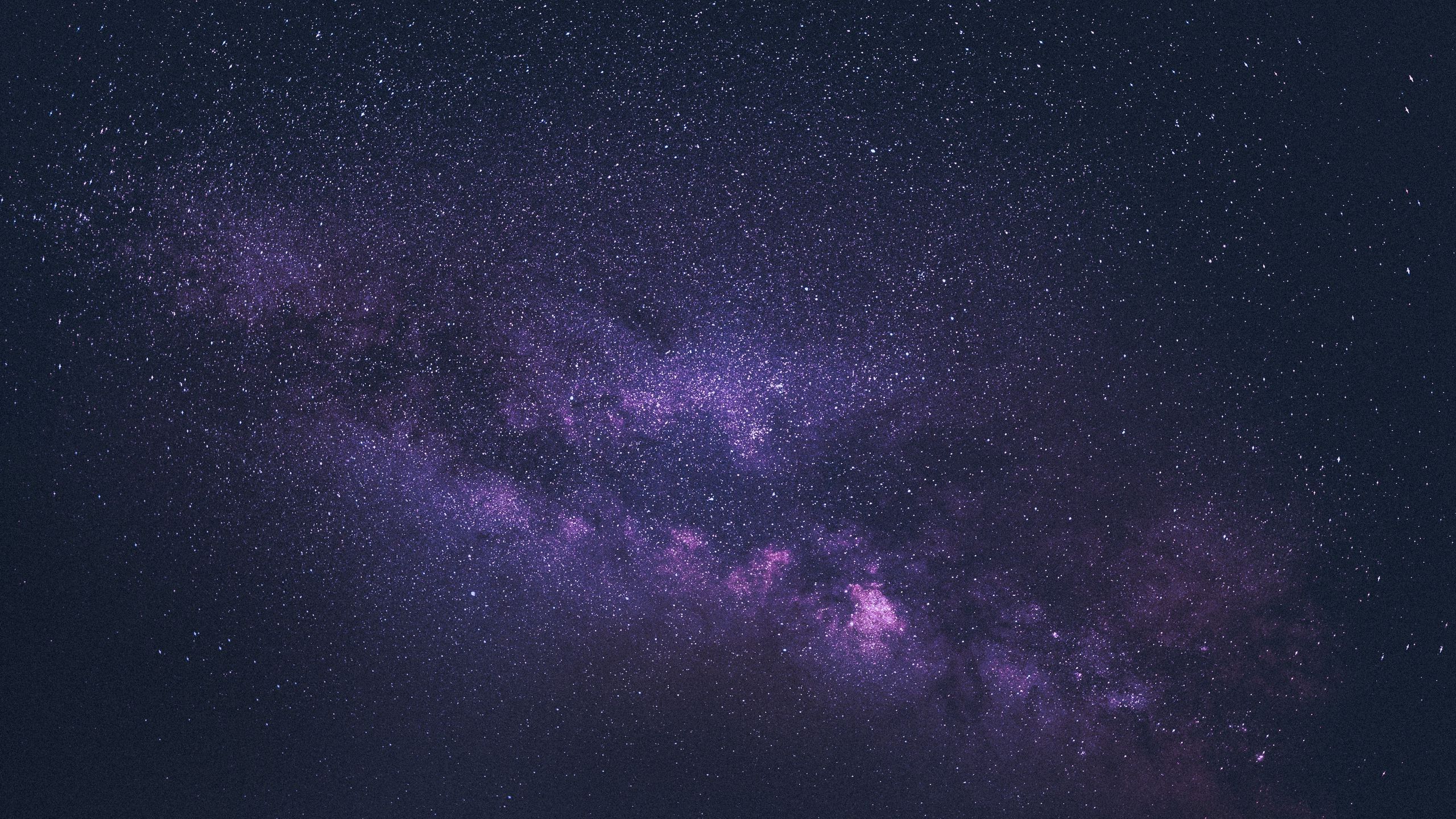 2560x1440 Download wallpaper 2560x1440 space, universe, stars, purple widescreen 16:9 HD background