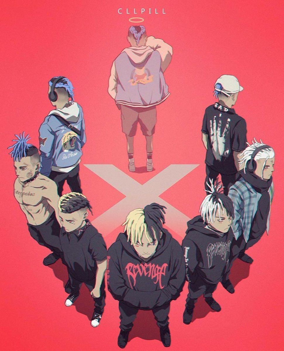 971x1200 juicewrld XXXTentacion Lil peep legends never die on X
