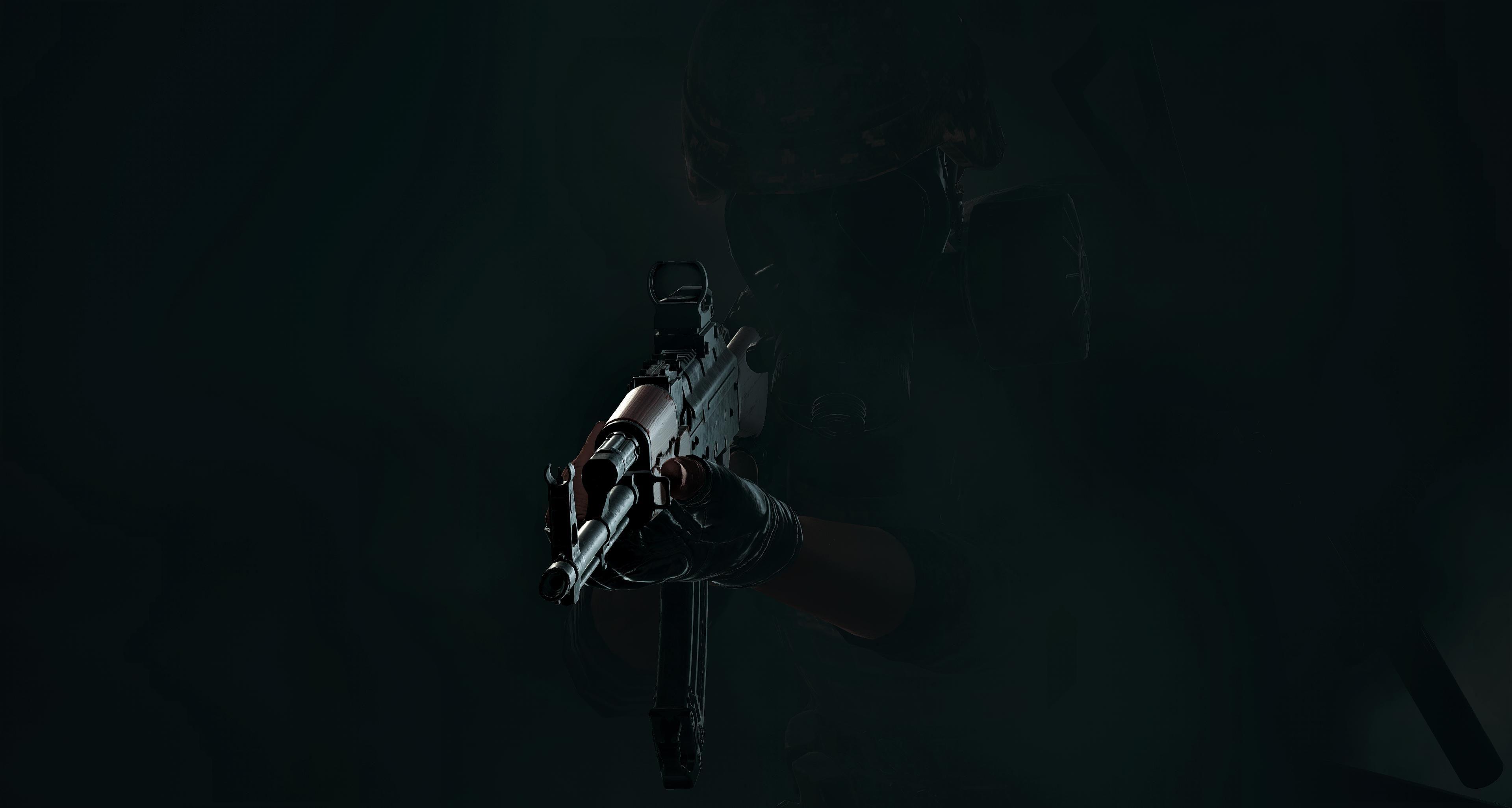 3839x2052 Wallpaper of Playerunknowns Battlegrounds PUBG Minimalism