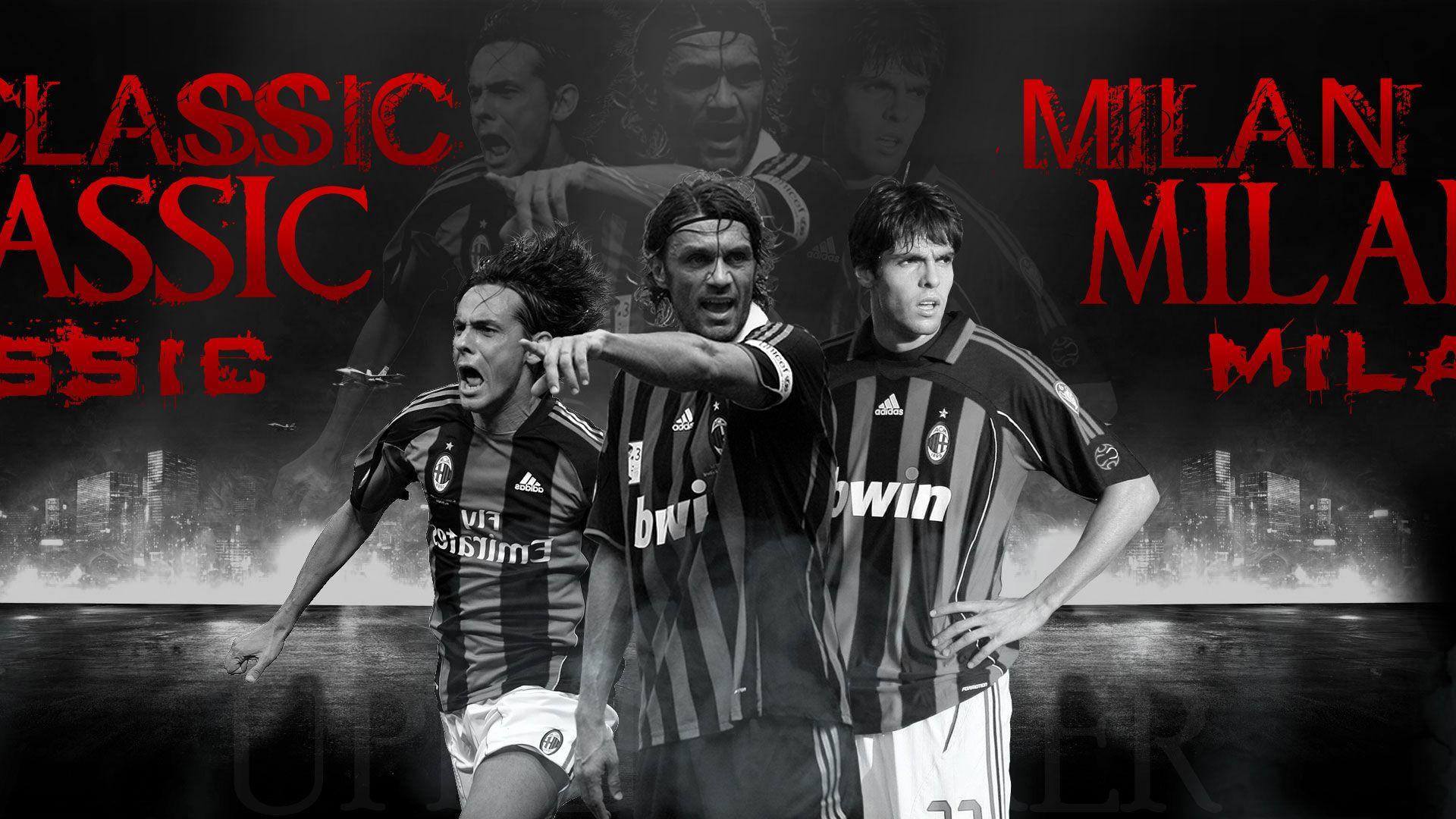 1920x1080 Free Download AC Milan Background