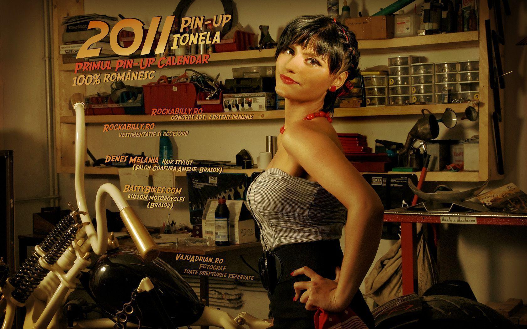 1680x1050 Rockabilly Pin Up Wallpaper