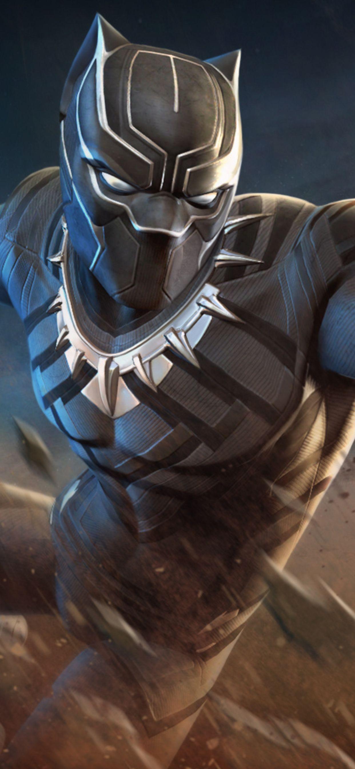 1242x2688 Black Panther Marvel Contest Of Champions iPhone XS MAX HD 4k Wallpaper, Image, Background, Photo and Picture