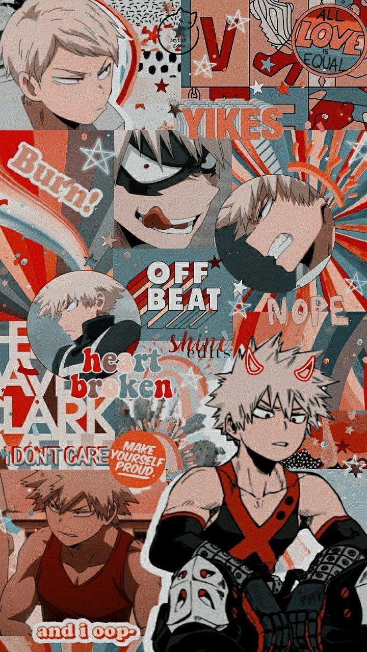 Katsuki Bakugou Aesthetic Wallpaper  Cute anime wallpaper Anime wallpaper  iphone Anime wallpaper phone