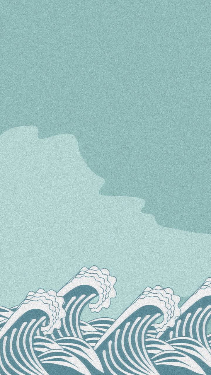 720x1280 Japanese Wave Art wallpaper