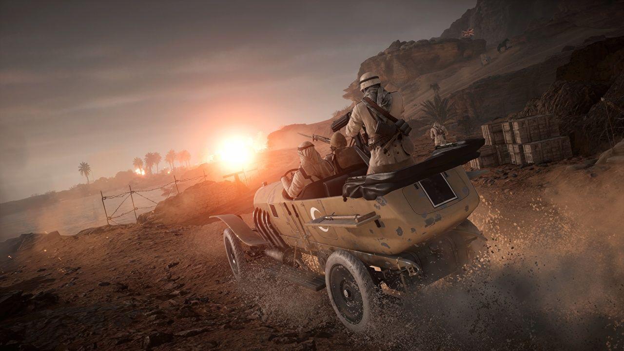1280x720 Desktop Wallpaper Battlefield 1 soldier 3D Graphics vdeo game
